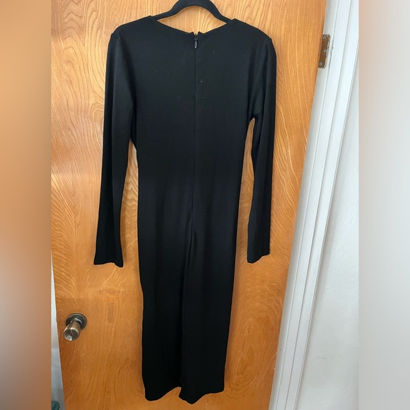 Juxlabel long sleeve ruched midi dress XXL - Picture 6 of 6